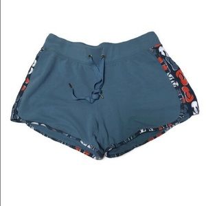 Crown and Ivy Beach Blue Flip Flops Shorts